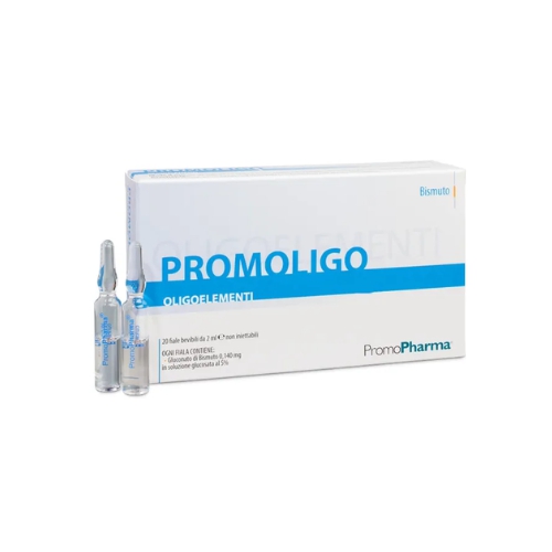 Promoligo 15 Rame Oro e Argento Oligoelementi 20 Fiale da 2 ml