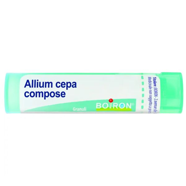  Rimedio omeopatico per sintomi da raffreddore, allevia naso che cola e lacrimazione.