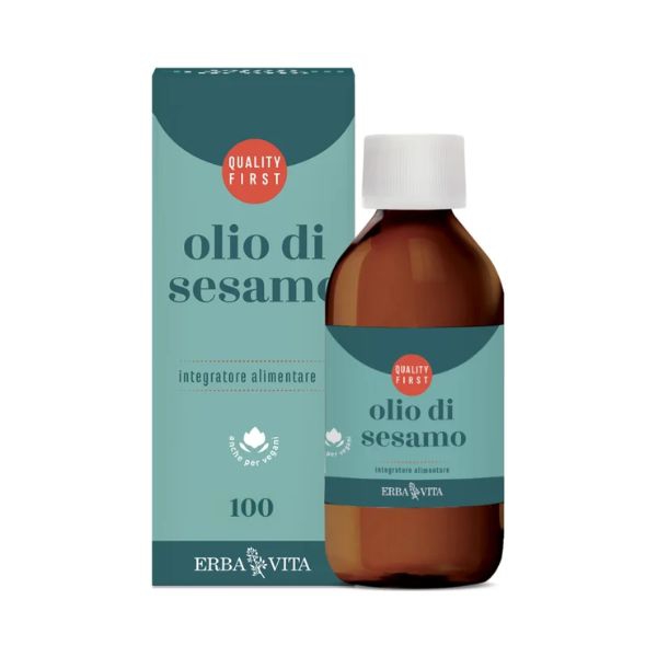 Erba Vita Olio di Sesamo Integratore Alimentare Antiossidante 100 ml