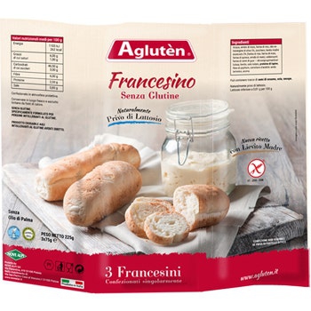 Agluten Pane Francesino Senza Glutine 225g