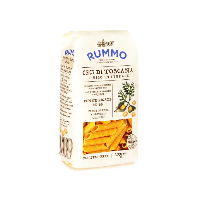 Rummo Pasta Di Legumi Penne Rigate Ai Ceci Senza Glutine 300g