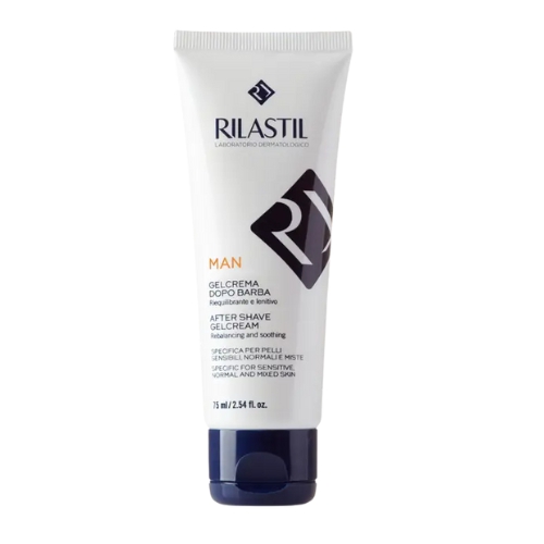 Rilastil Man GelCrema Dopobarba Idratante Riequilibrante 75 ml