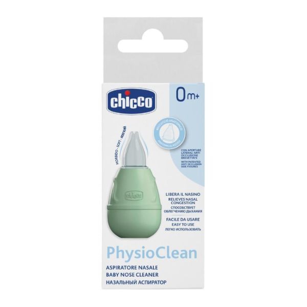 Chicco Pompetta Aspiratore Nasale Physioclean 0m 