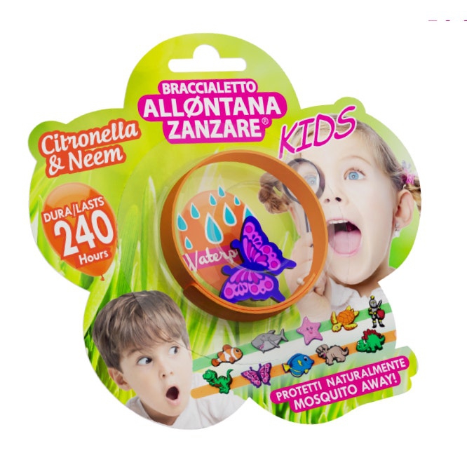 Braccialetto Antizanzare Kids 240 Ore