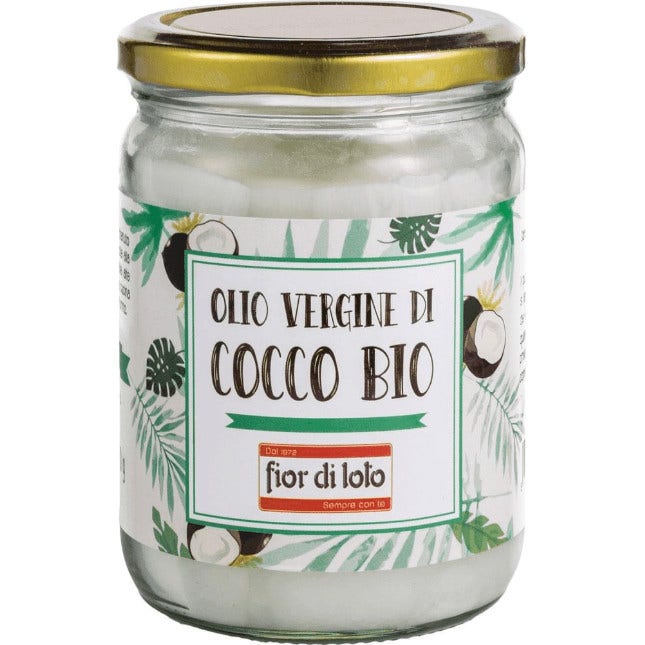 Fior Di Loto Olio Vergine Di Cocco Bio 410 g