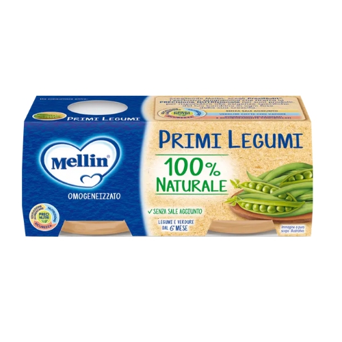 Mellin Omogeneizzato Primi Legumi 2 x 80 g