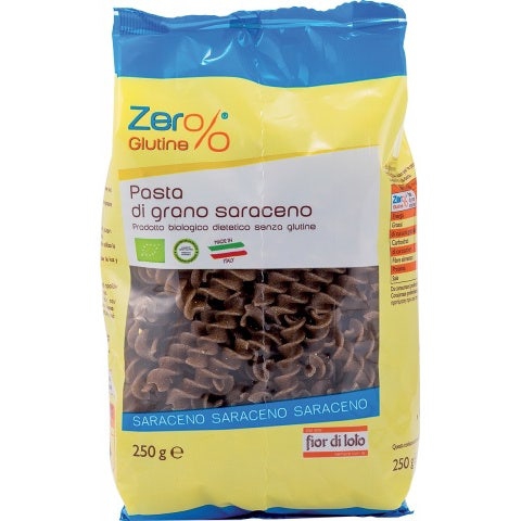 Fior Di Loto Zero% Glutine Fusilli Di Grano Saraceno Biologici 250 g