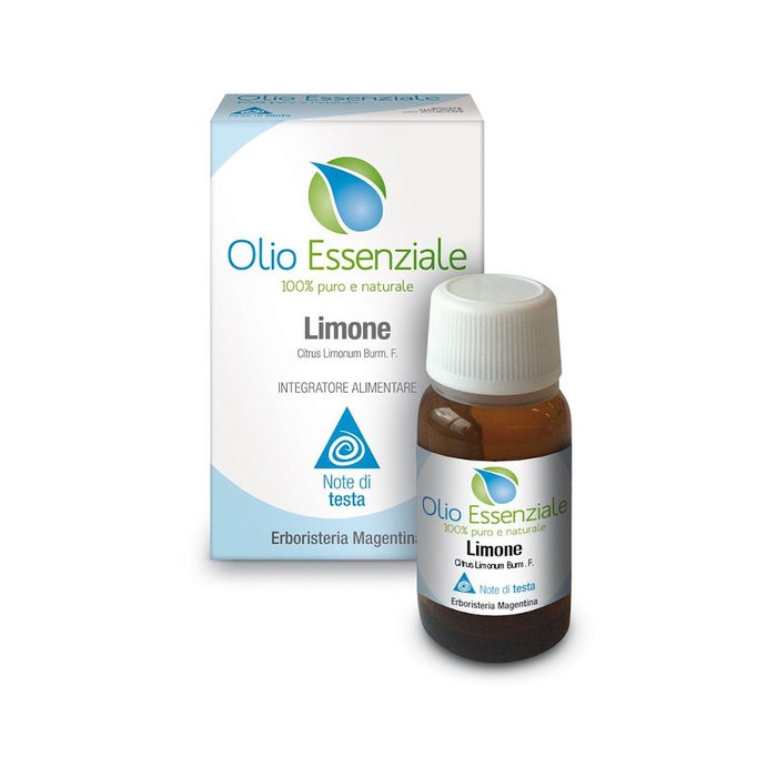 Erboristeria Magentina Olio Essenziale Limone Integratore Flaconcino 10 ml