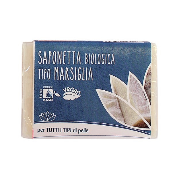 Fior Di Loto Saponetta Di Marsiglia Tutti i Tipi Di Pelle 100 g