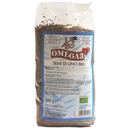 La Finestra sul Cielo Omega3 Semi Lino 500 g