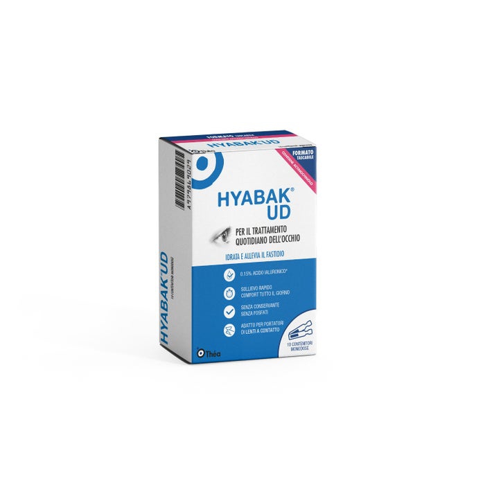 Hyabak UD Soluzione Oftalmica Per Occhi Secchi 10 Flaconcini