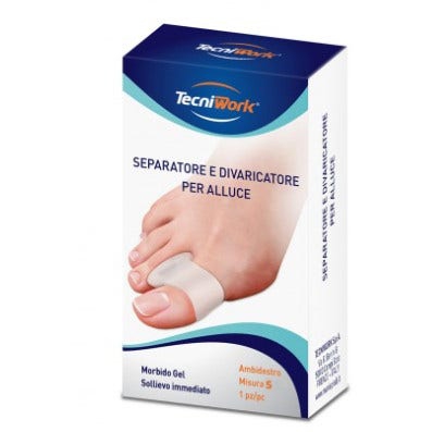 Tecniwork Alluxcare Anello Separatore Alluce Taglia S