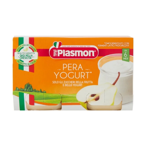 Plasmon Omogeneizzato Yogurt Pera 2x120g