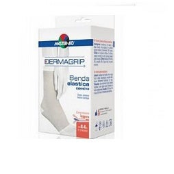 Dermagrip Benda Elastica Auto Aderente Per Medicazioni Con Leggero Effetto Compr