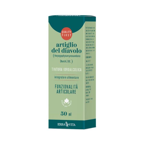 Erba Vita Artiglio del Diavolo Tintura Idroalcolica Funzionalit Articolare 50ml