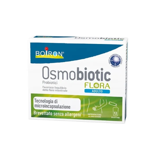 Boiron Osmobiotic Flora Adulto Integratore Probiotico 12 Bustine