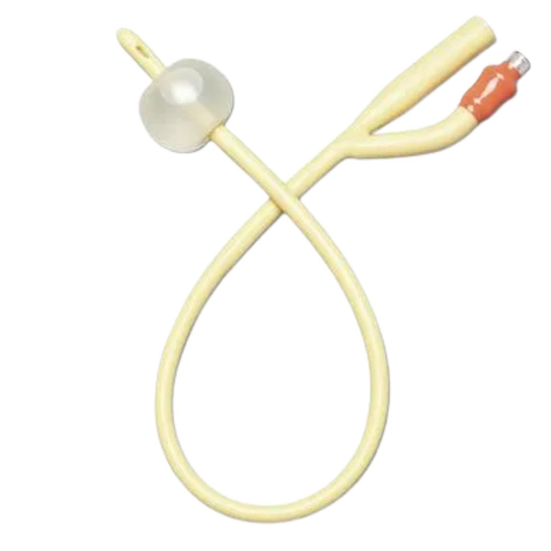 Farmacare Catetere Foley Uretrale Lattice Siliconato Drenaggio Urine CH16