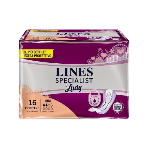 Lines Specialist Mini Lady 16 Assorbenti Incontinenza