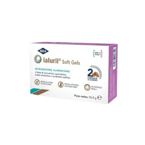 Ialuril Soft Gels Integratore Contro La Cistite 60 Capsule Molli