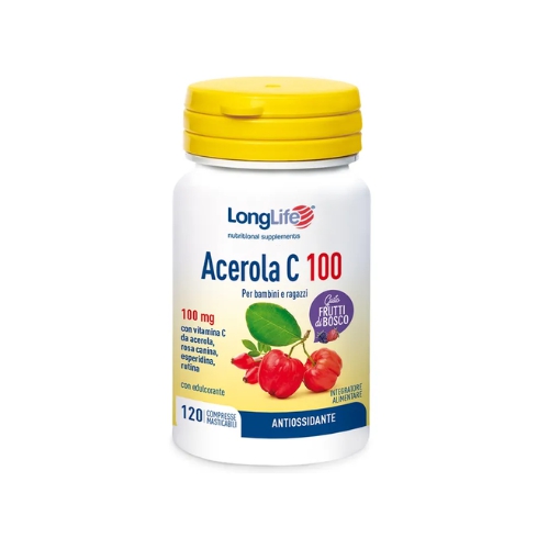 Longlife Acerola C100 Frutti Di Bosco 120 Compresse