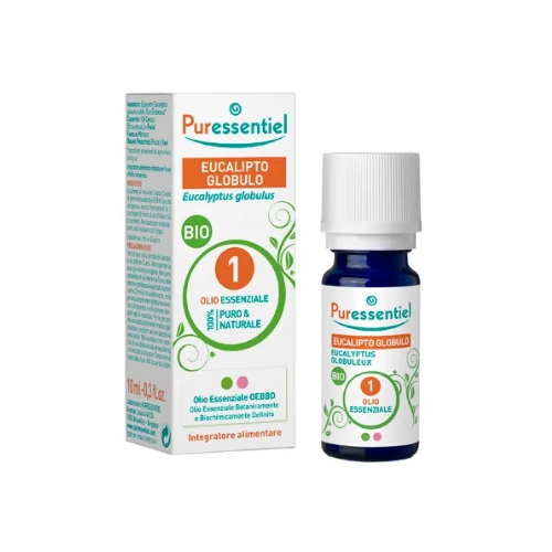 Puressentiel Eucalipto Globulo Olio Essenziale Bio 10ml