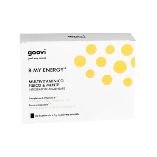 Goovi Integratore Multivitaminico B My Energy 20 bustine da 4,5g