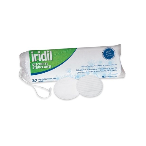 Iridil Dischetti Struccanti In Cotone 80 Pezzi