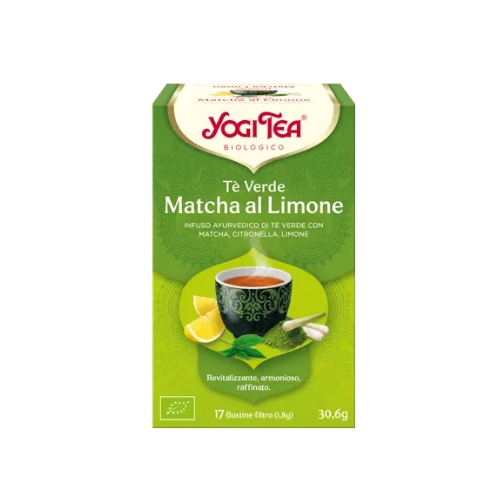 Yogi Tea Te' Verde Matcha Al Limone 17 Bustine