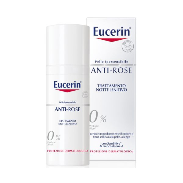 Eucerin Anti-Rose Trattamento Lenitivo Viso Notte Antirossore 50 ml