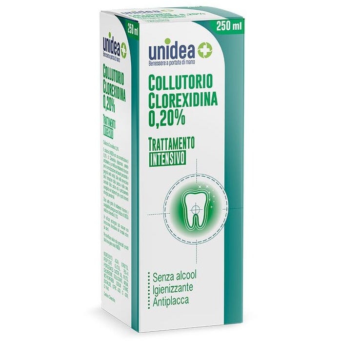 Unidea Collutorio 0,20% Clorexidina 250ml