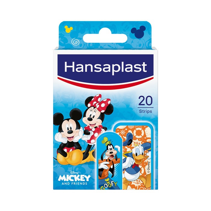 Hansaplast Cerotti Mickey & Friends Cerotti per Bambini 20 Pezzi