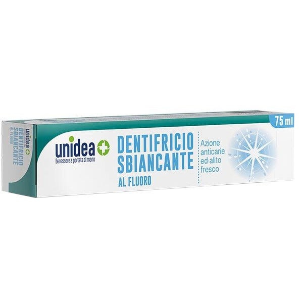 Unidea Dentifricio Sbiancante Al Fluoro 75ml