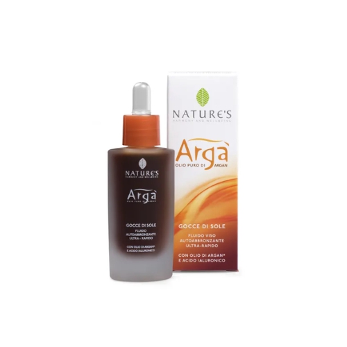 Nature's Arg Gocce di Sole Viso Fluido Autoabbronzante 30 ml