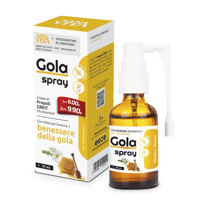 Sanavita Gola Spray 30ml