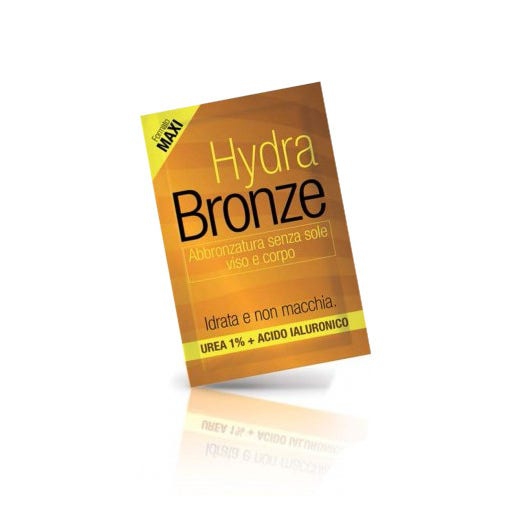 Hydra Bronze Salvietta Auto Abbronzanti Viso Corpo Formato Maxi 10 ml