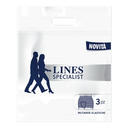 Lines Specialist Mutanda Elastica XXL 3 Pezzi