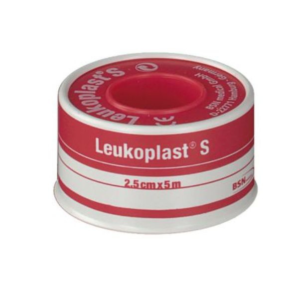 Leukoplast S Cerotto Sparadrappo Setato 2.5cm X 5m