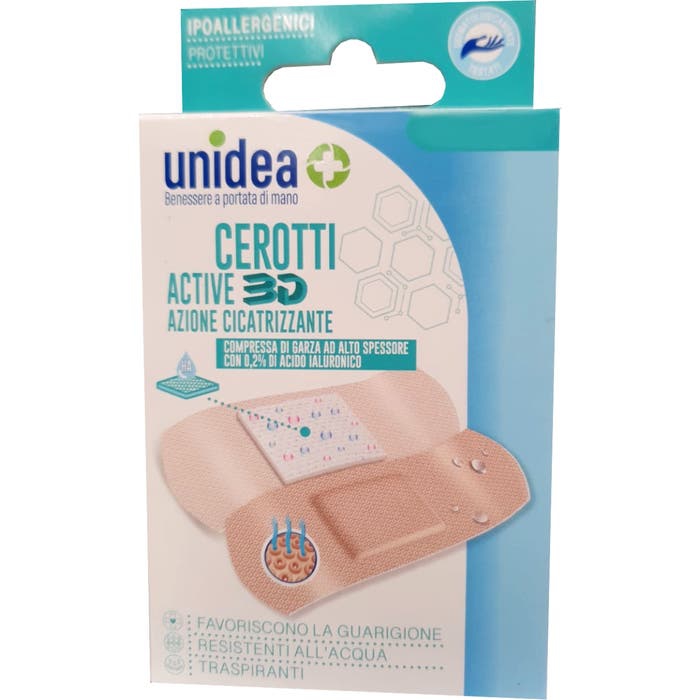 Unidea Active Cerotti Cicatrizzanti 7,5x5cm 6 Pezzi