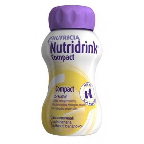 Nutridrink Compact Integratore Nutrizionale Gusto Banana 4x125 ml