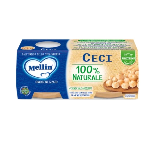 Mellin Omogeneizzato Ceci 2x80g 4Mesi 