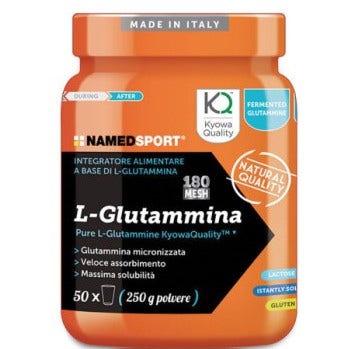 Named Sport L-Glutammina Integratore 250 g