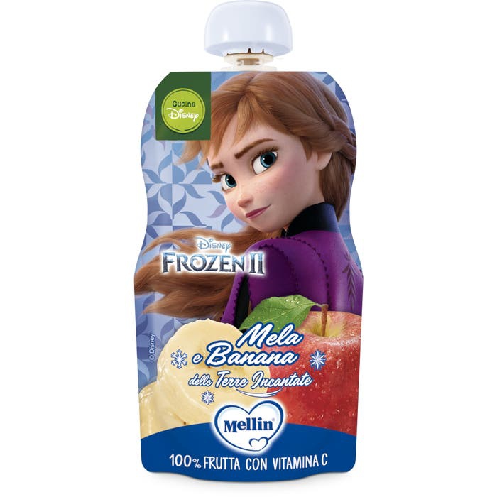 Mellin Pouch Merenda Disney Mela Banana 110g