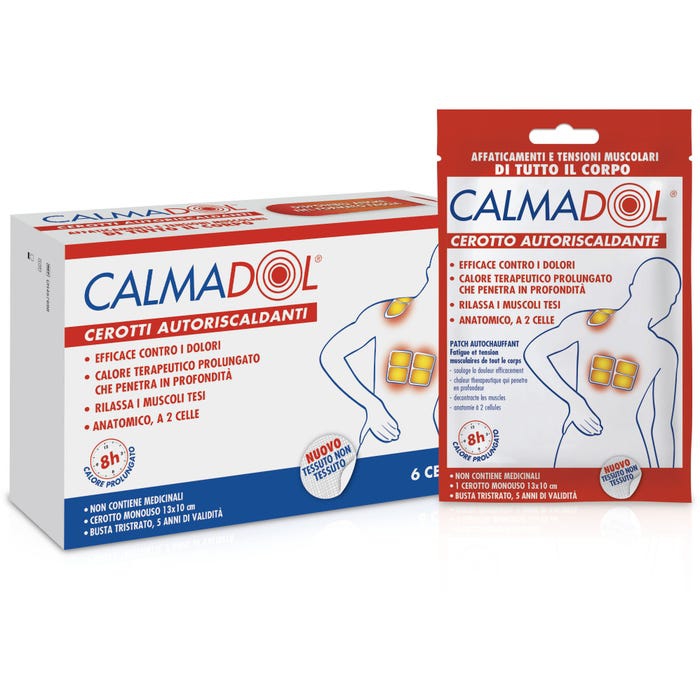Calmadol Cerotto Autoriscaldante 6 Pezzi
