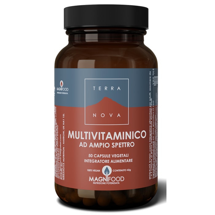 Terranova Complesso Multivitaminico Ad Ampio Spettro 50 Capsule