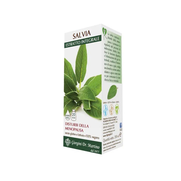 Dr. Giorgini Salvia Estratto Integrale Integratore Naturale 200 ml