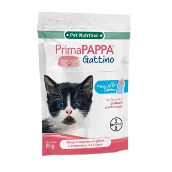 Prima Pappa Gattino Mangime Completo Per Gatti In Svezzamento Fino A 4 Mesi 85g