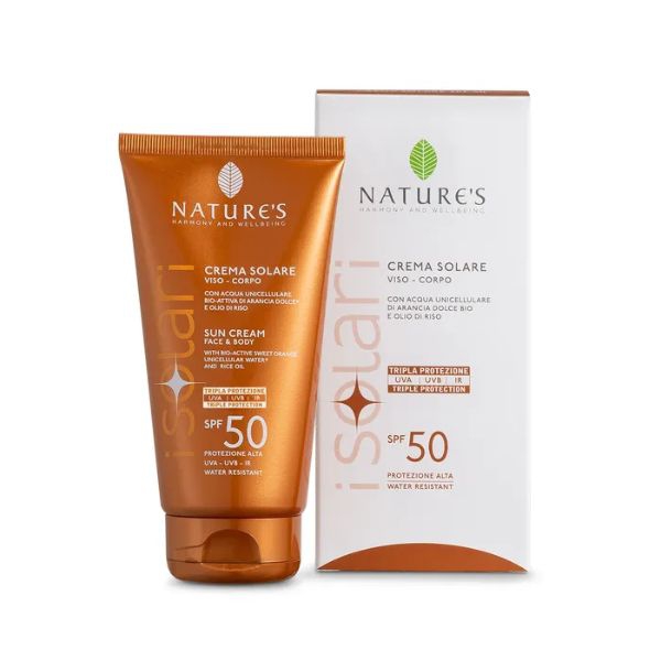 Nature's Crema Solare SPF 50 Viso e Corpo 150 ml