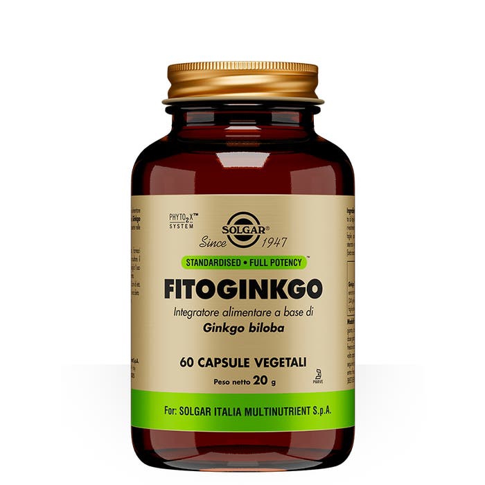 Solgar Fitoginkgo 60 Capsule Vegetali