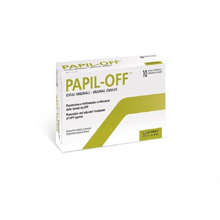 Papil-Off  Ovuli Vaginali 10 Pezzi