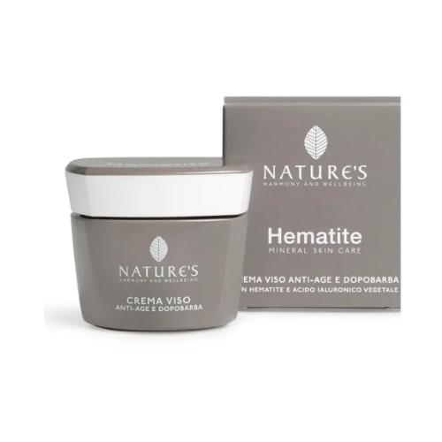 Nature's Hematite Crema Viso Antiage Dopobarba 50ml